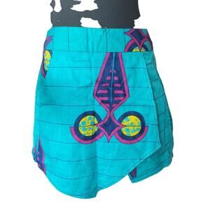 Women's African Custom Skort with Pockets  Skort